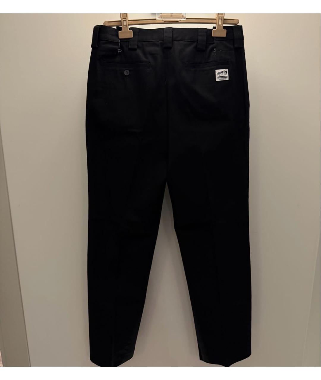 MAGLIANO Черные хлопковые классические брюки, фото 2