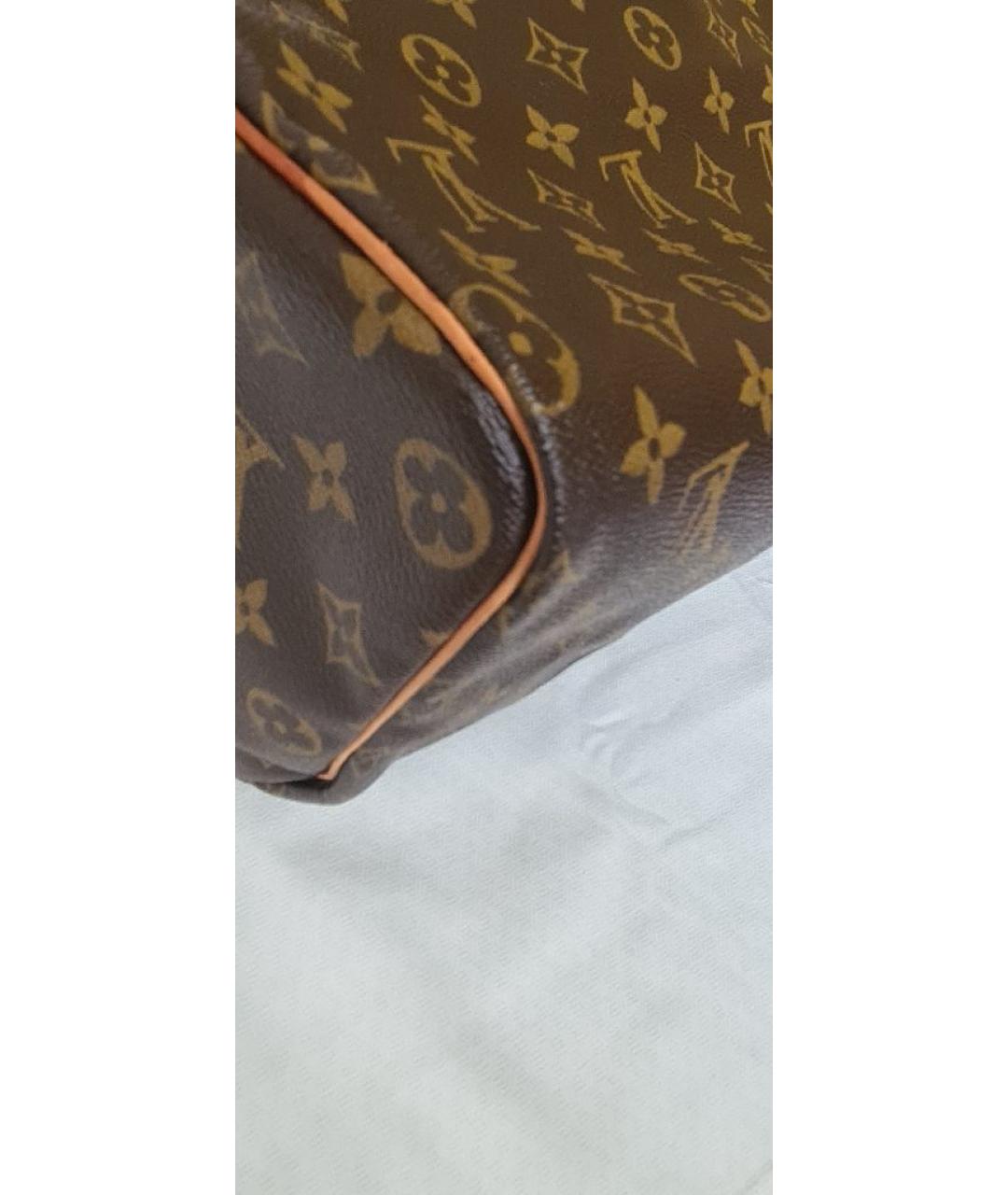 LOUIS VUITTON Коричневая сумка с короткими ручками, фото 9