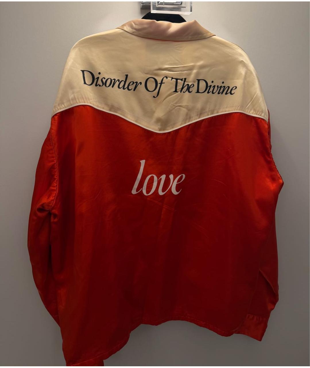 SAINT Mxxxxxx Красная атласная куртка, фото 2