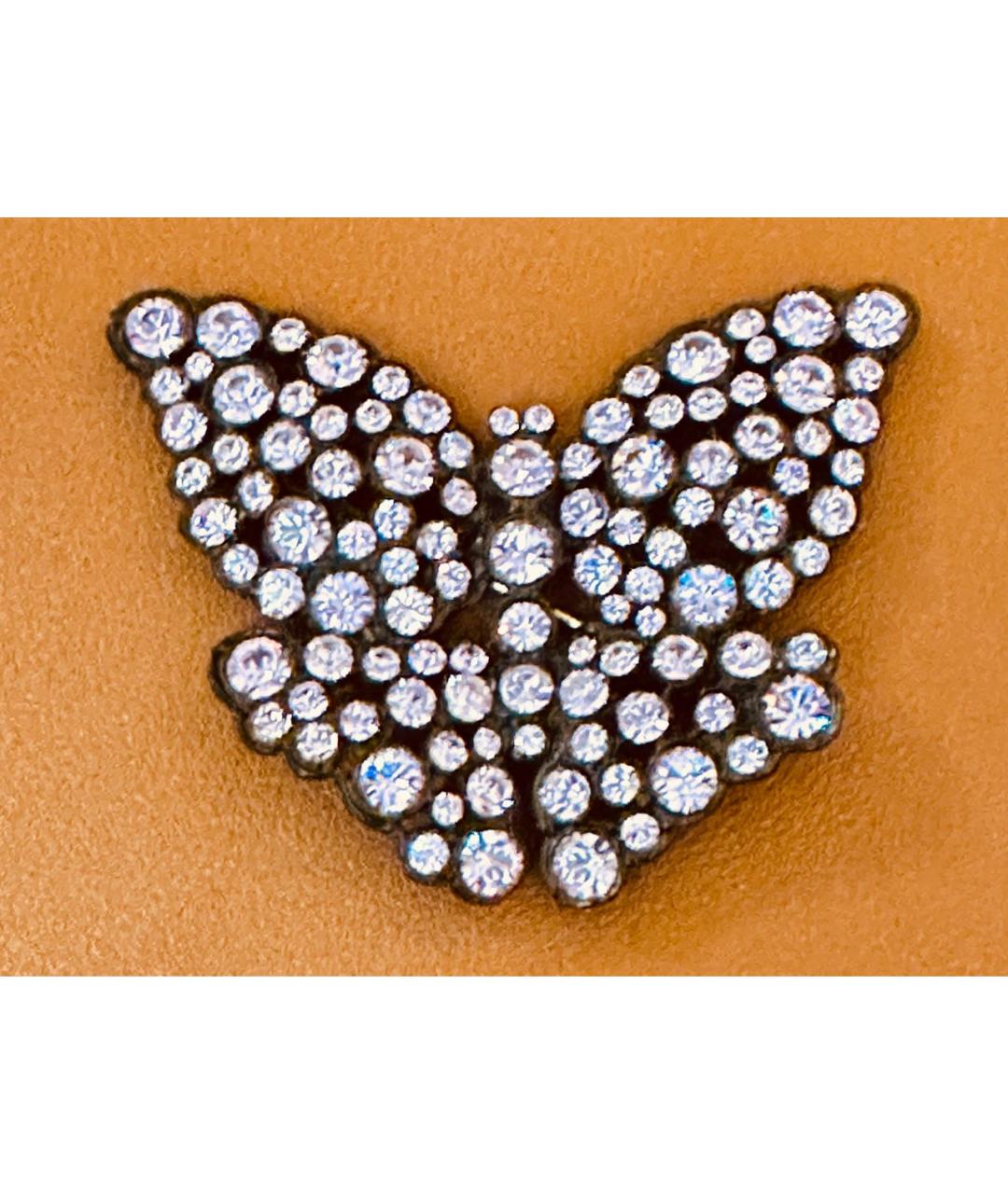 Sonya Rykiel Фиолетовая металлическая булавка / брошь, фото 8