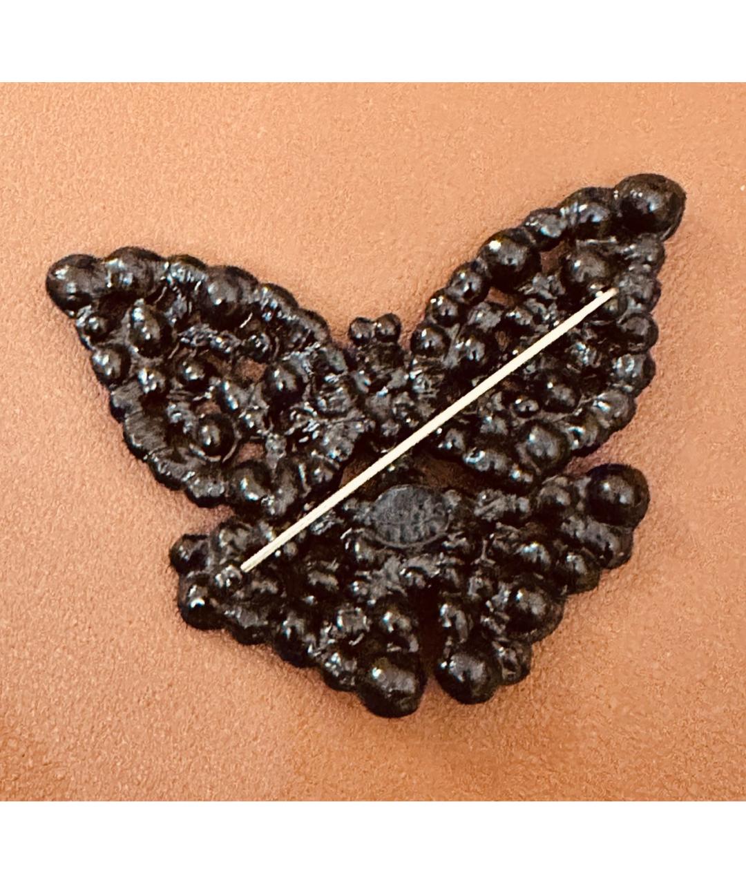 Sonya Rykiel Фиолетовая металлическая булавка / брошь, фото 3