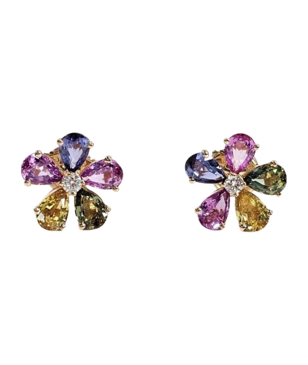 BVLGARI Мульти серьги из розового золота, фото 1