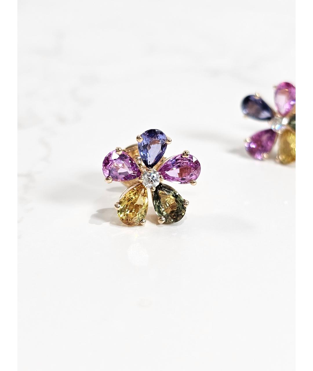 BVLGARI Мульти серьги из розового золота, фото 3