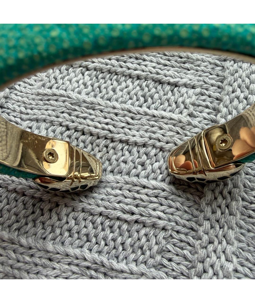 BVLGARI Бирюзовый кожаный браслет, фото 4