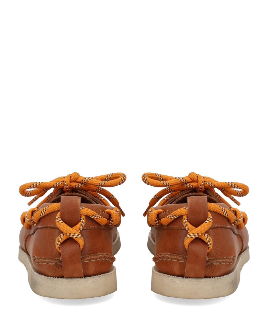 GOLDEN GOOSE DELUXE BRAND Коричневые кожаные лоферы, фото 4