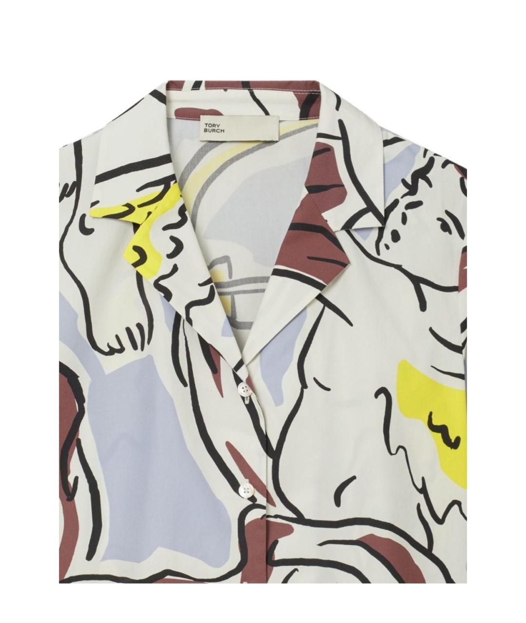 TORY BURCH Мульти рубашка, фото 3