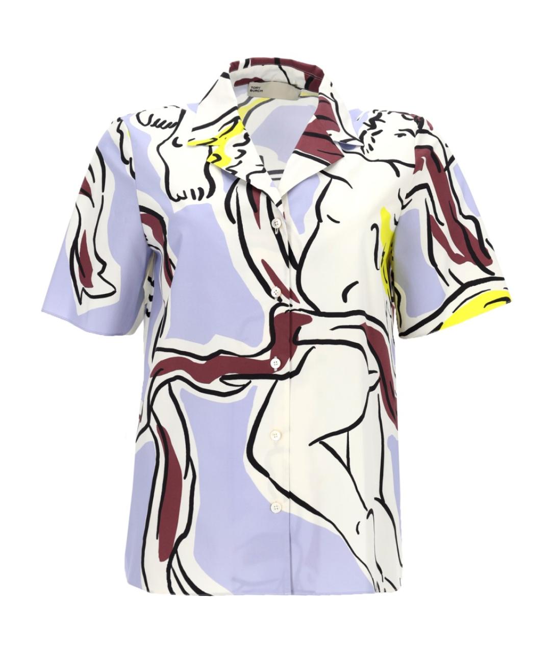 TORY BURCH Мульти рубашка, фото 1