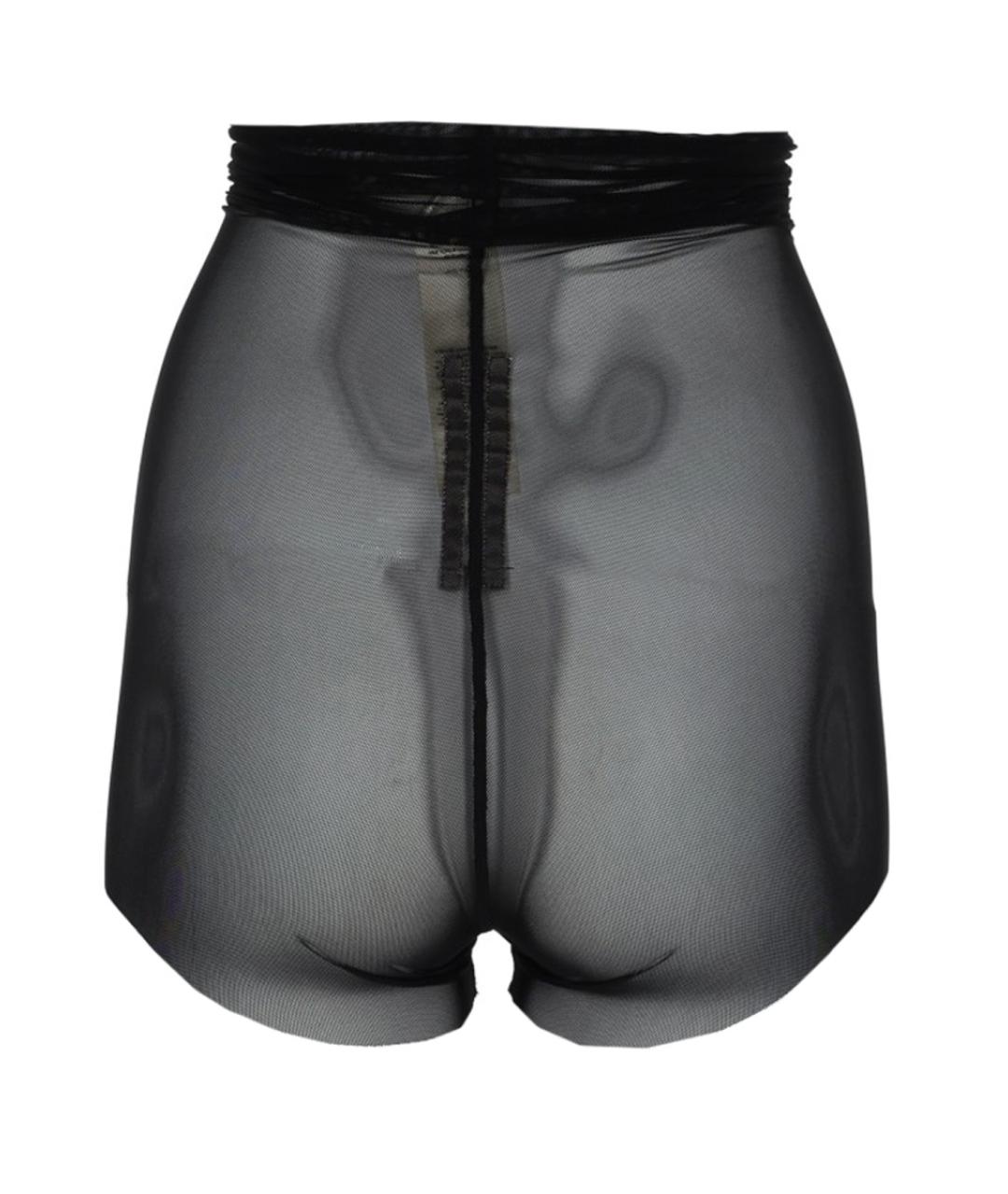 RICK OWENS Черные полиамидовые шорты, фото 2