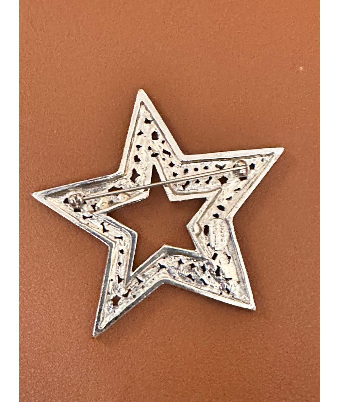 Sonya Rykiel Серебряная металлическая булавка / брошь, фото 3