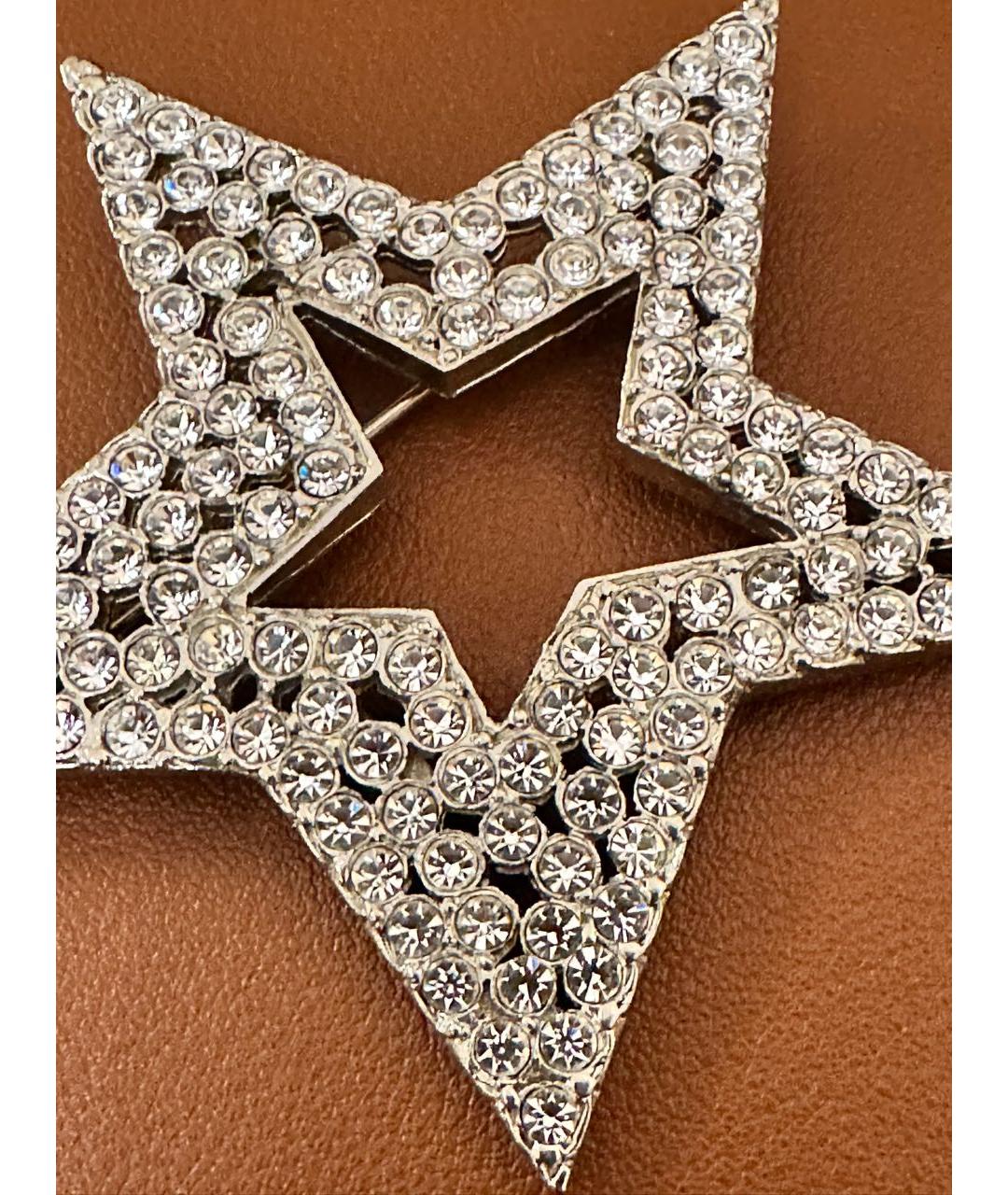 Sonya Rykiel Серебряная металлическая булавка / брошь, фото 2