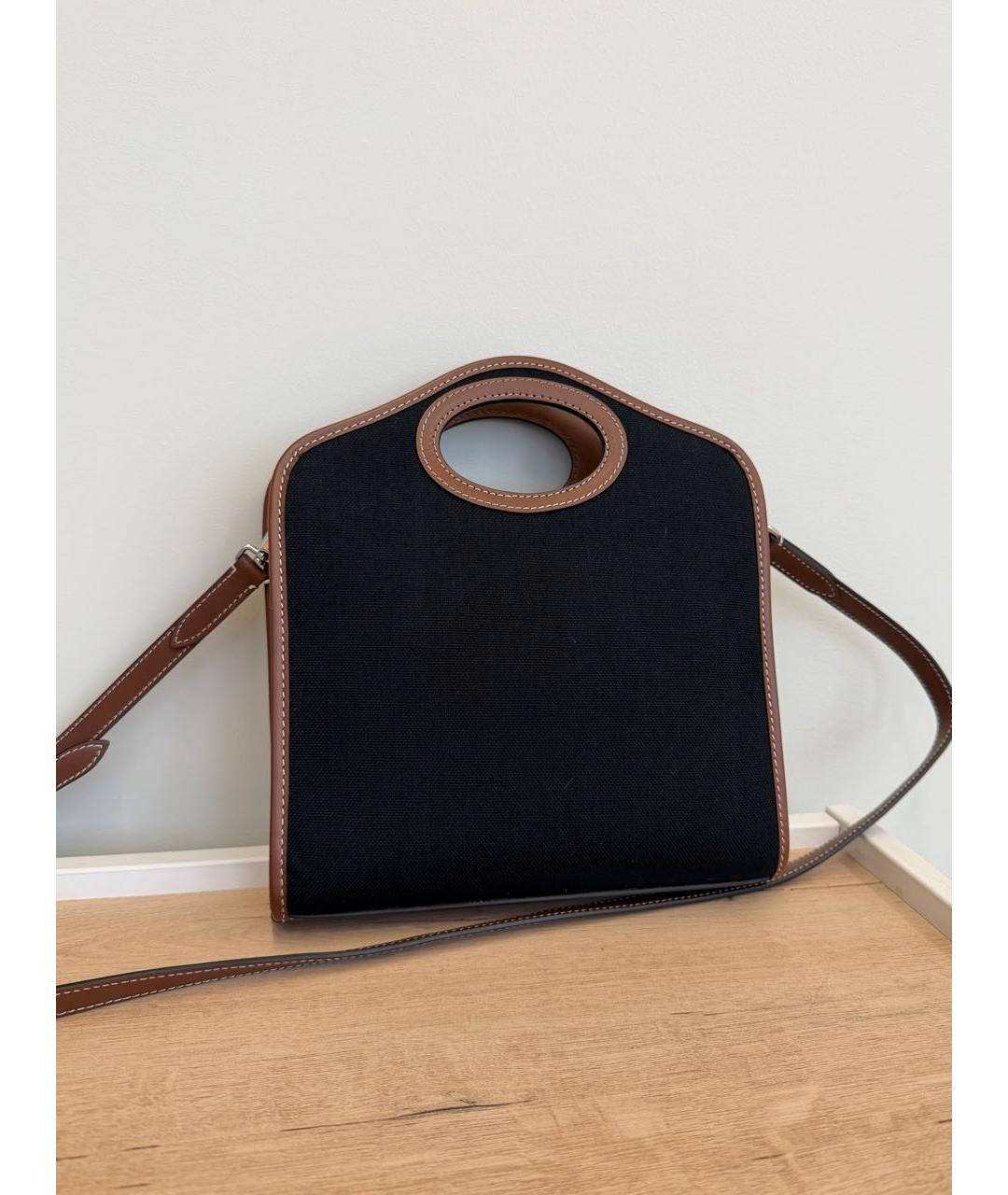 BURBERRY Черная сумка через плечо, фото 3