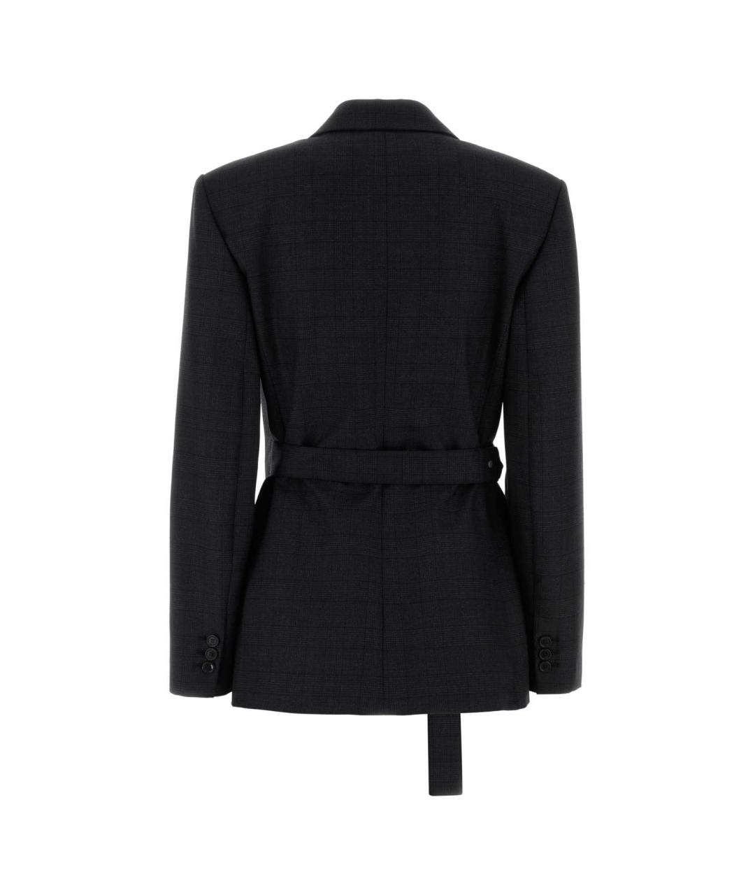 LOEWE Серый шерстяной жакет/пиджак, фото 2