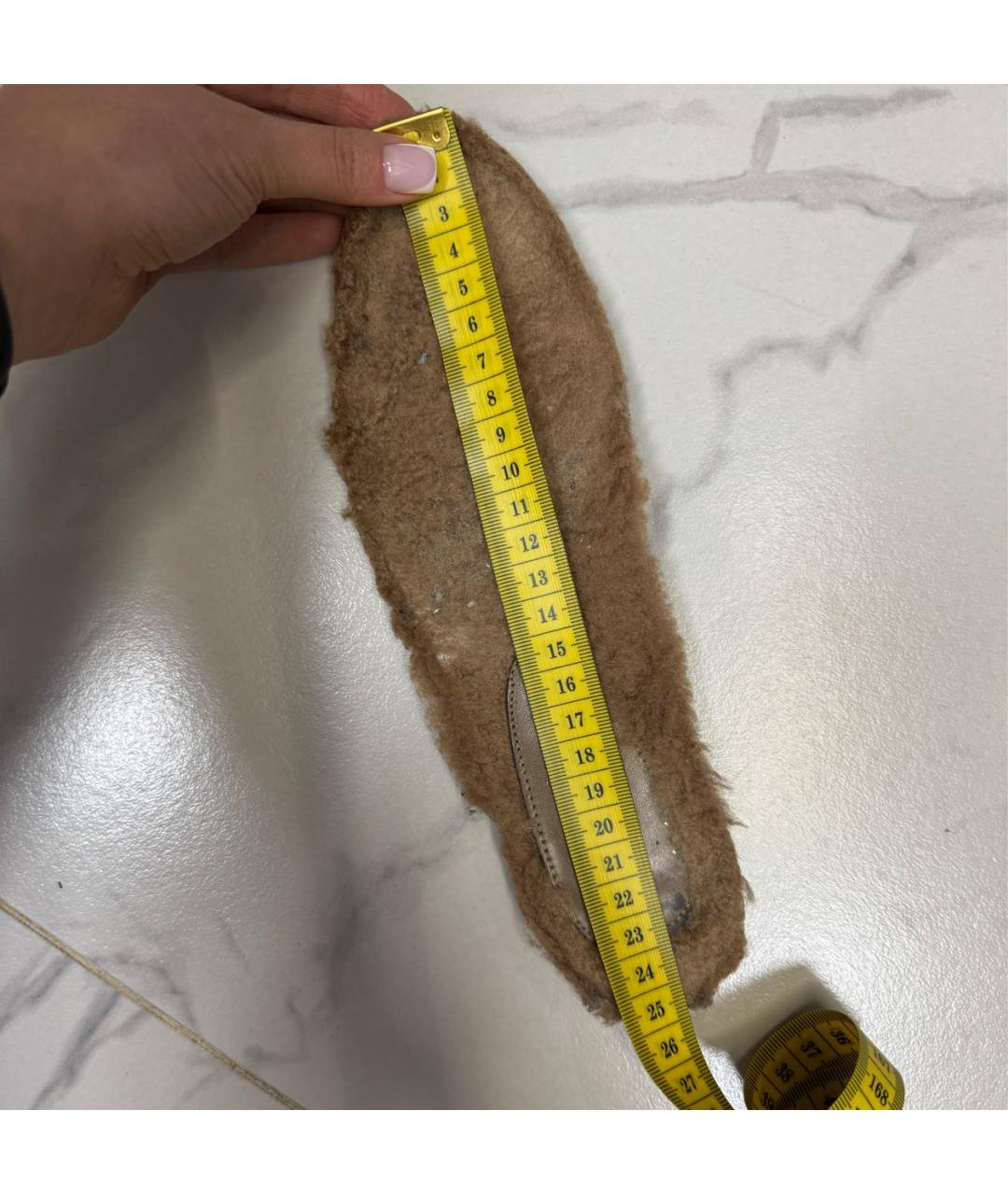 LORO PIANA Коричневые замшевые ботинки, фото 4