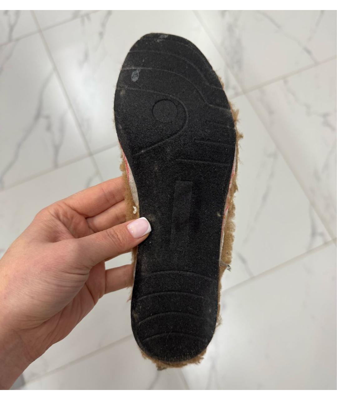 LORO PIANA Коричневые замшевые ботинки, фото 6