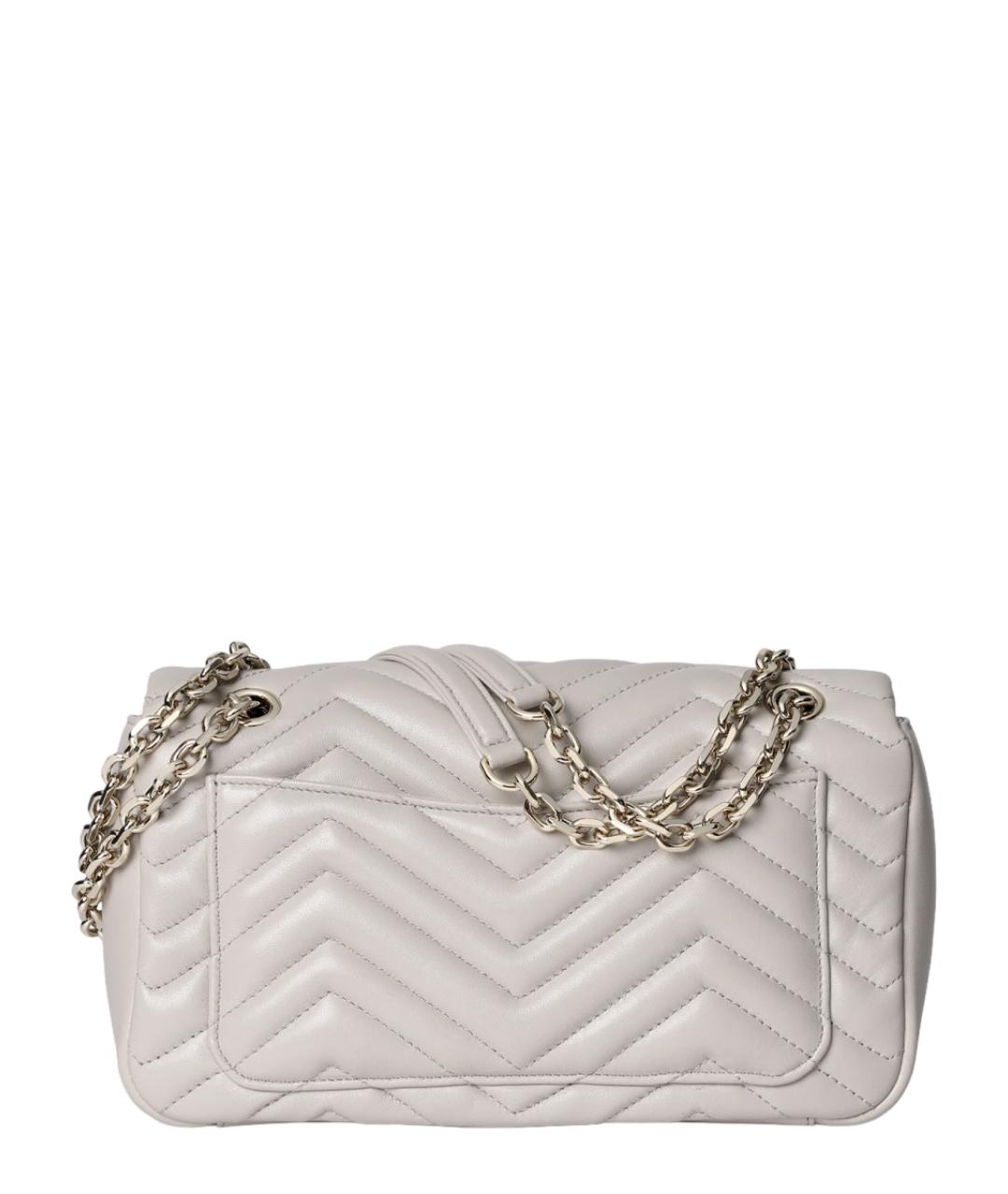 GUCCI Белая кожаная сумка через плечо, фото 2