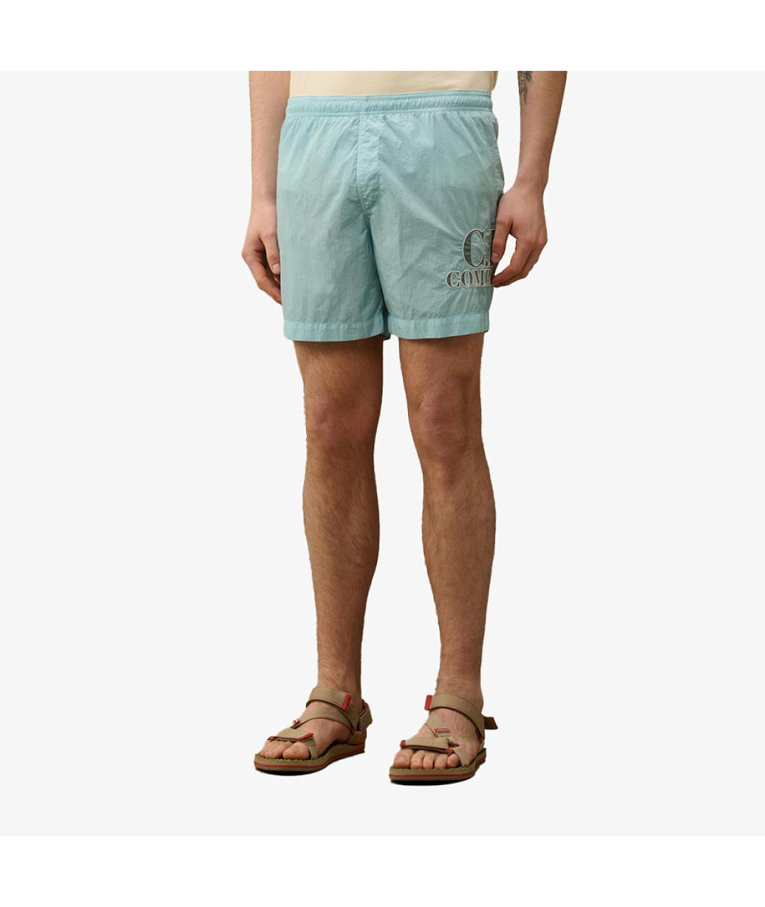CP COMPANY Голубые шорты, фото 2