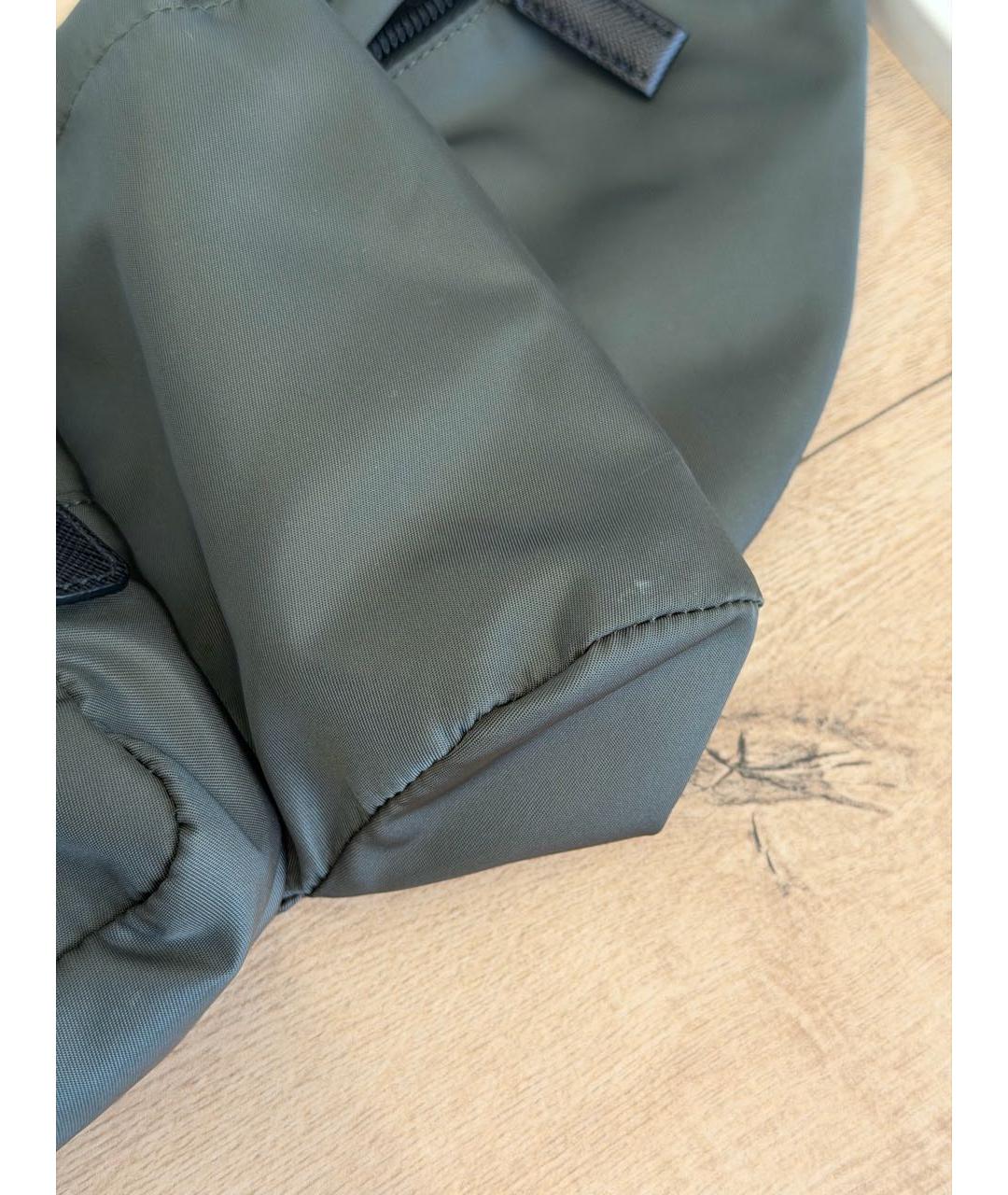 PRADA Хаки поясная сумка, фото 7