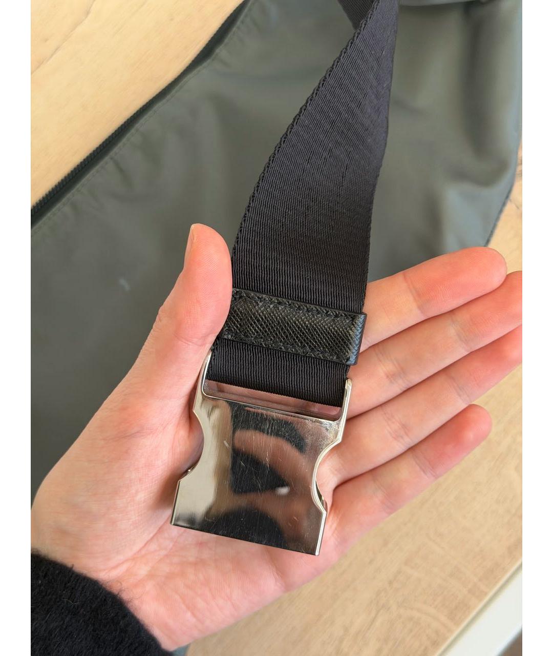 PRADA Хаки поясная сумка, фото 5