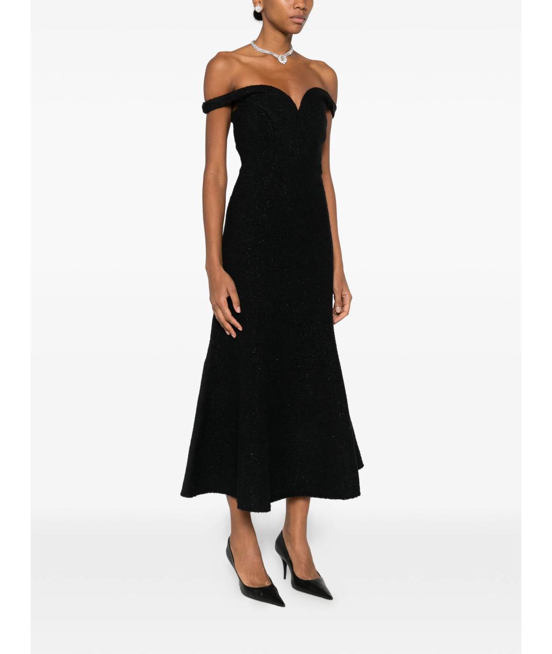 SELF-PORTRAIT Черное вечернее платье, фото 4