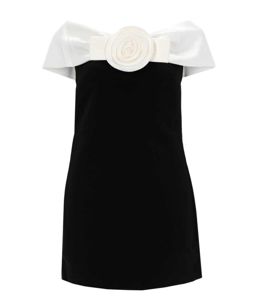 SELF-PORTRAIT Черное полиэстеровое коктейльное платье, фото 1