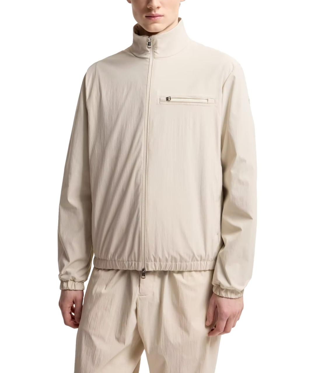 MONCLER Белая куртка, фото 3