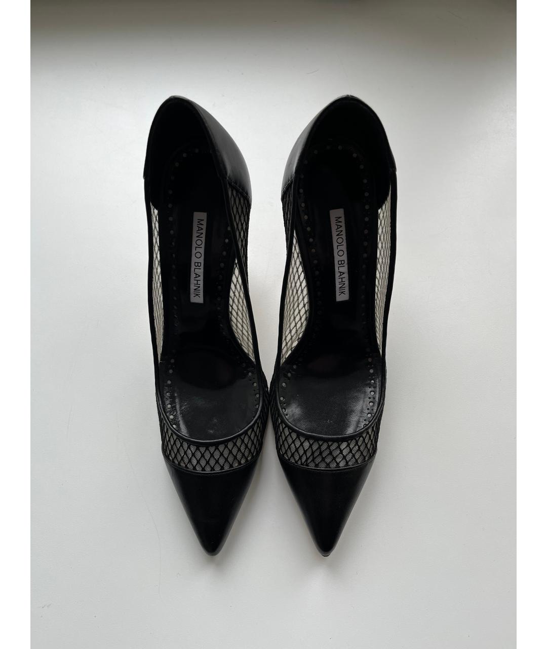 MANOLO BLAHNIK Черные туфли, фото 2