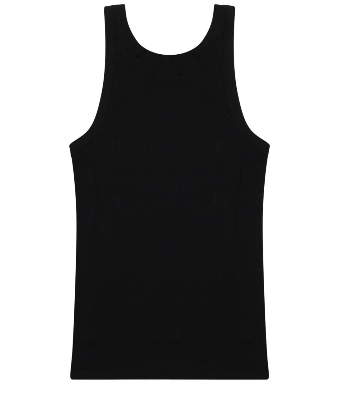 TOTEME Черная хлопковая майка, фото 2