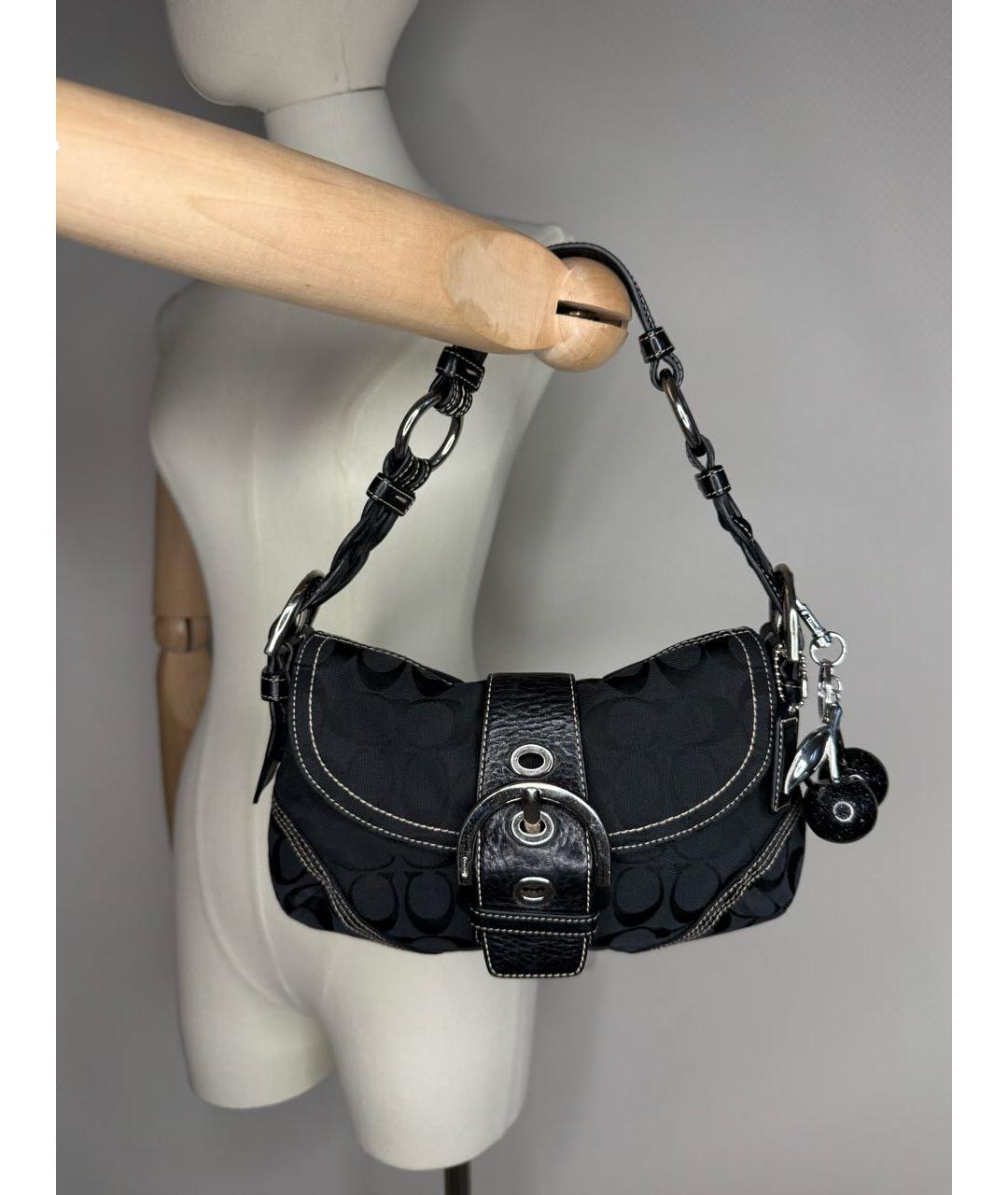 COACH Черная сумка через плечо, фото 9