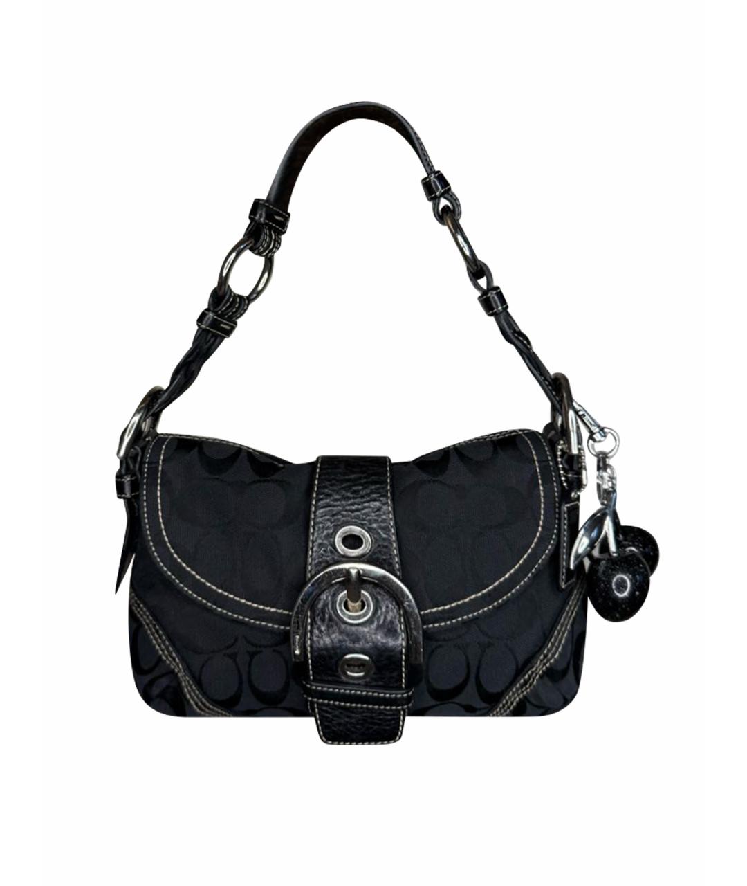 COACH Черная сумка через плечо, фото 1