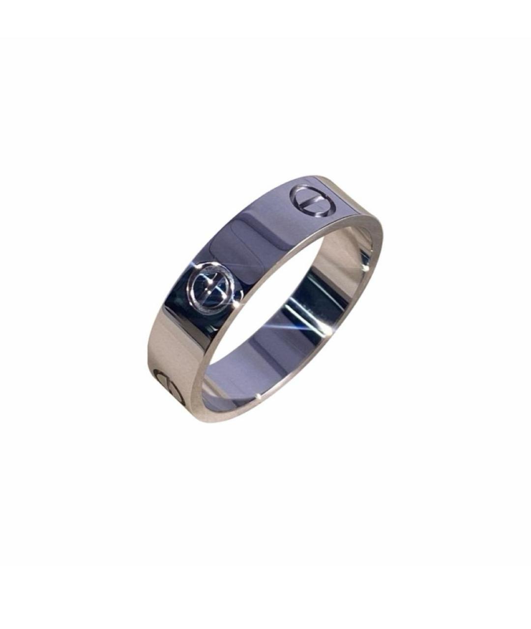 CARTIER Серебряное кольцо из белого золота, фото 3