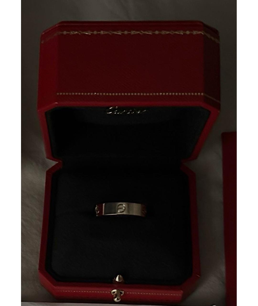 CARTIER Серебряное кольцо из белого золота, фото 2