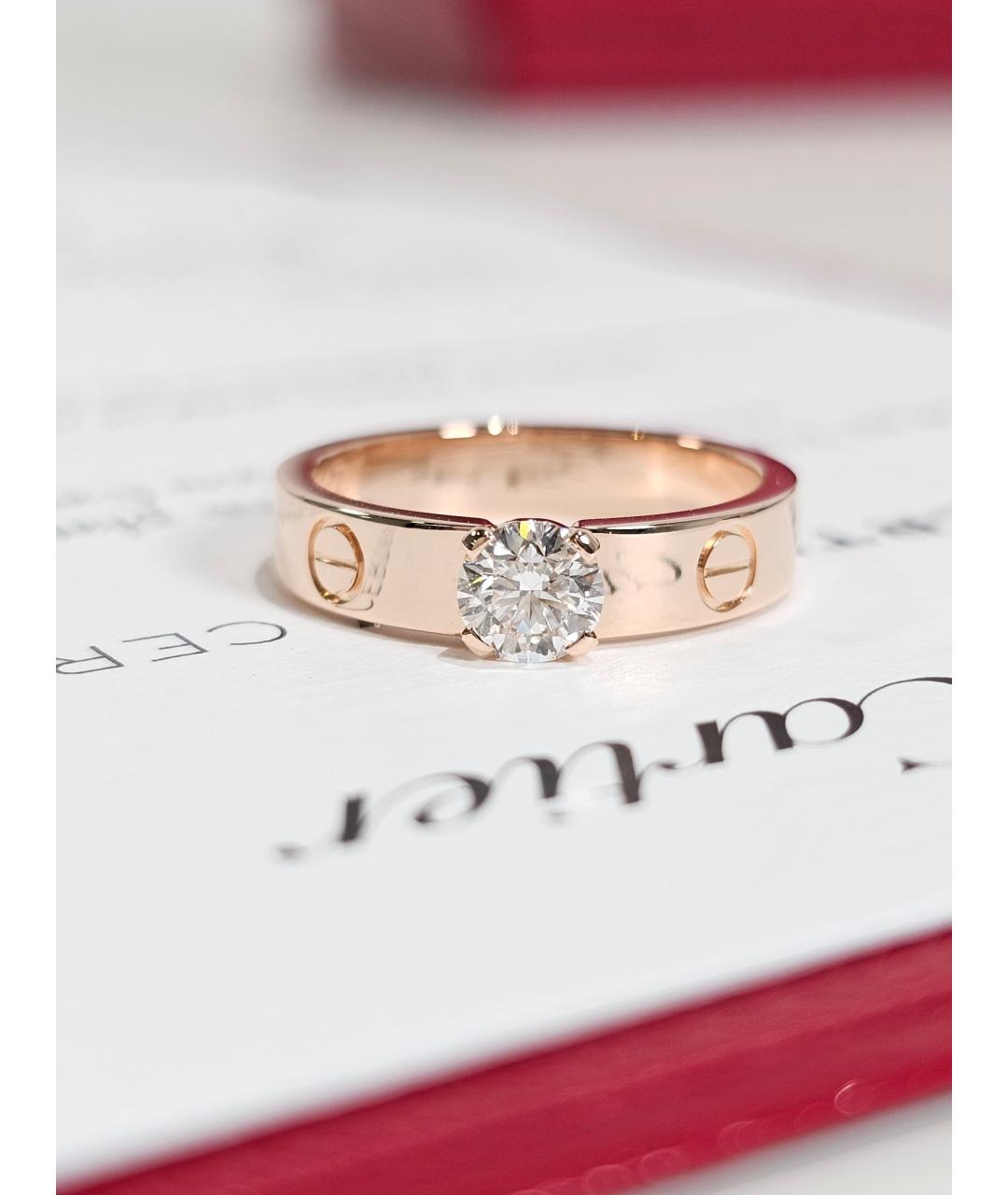 CARTIER Золотое кольцо из розового золота, фото 4