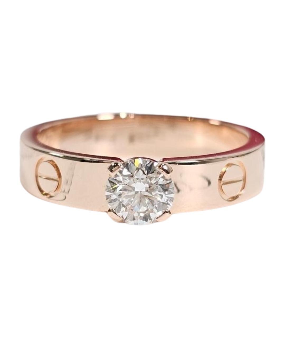 CARTIER Золотое кольцо из розового золота, фото 1