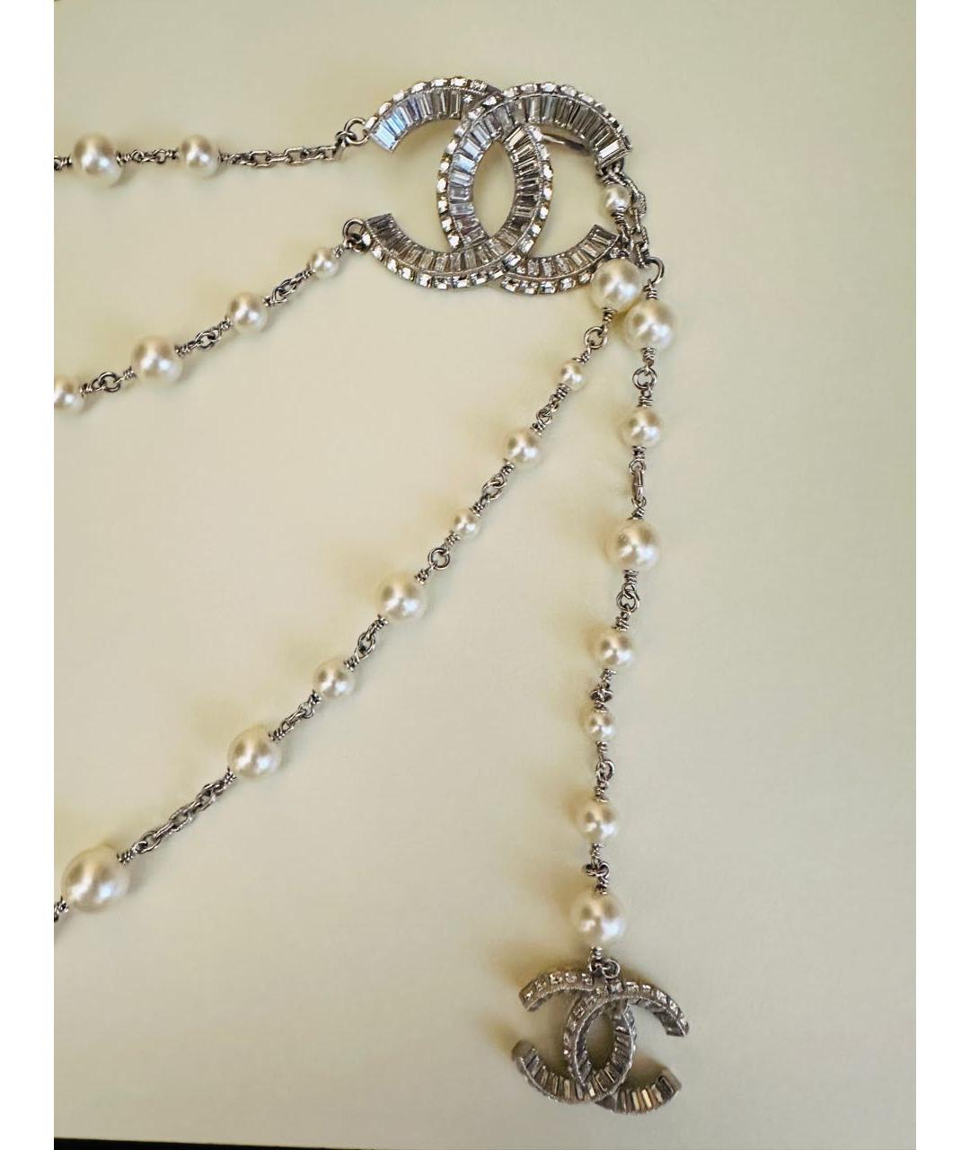 CHANEL Серебрянный ремень, фото 2