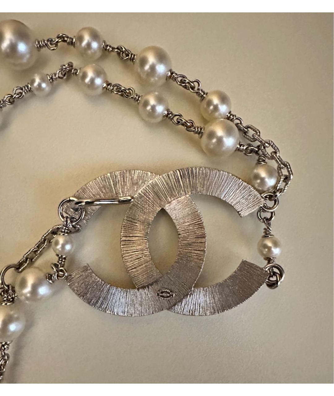 CHANEL Серебрянный ремень, фото 4