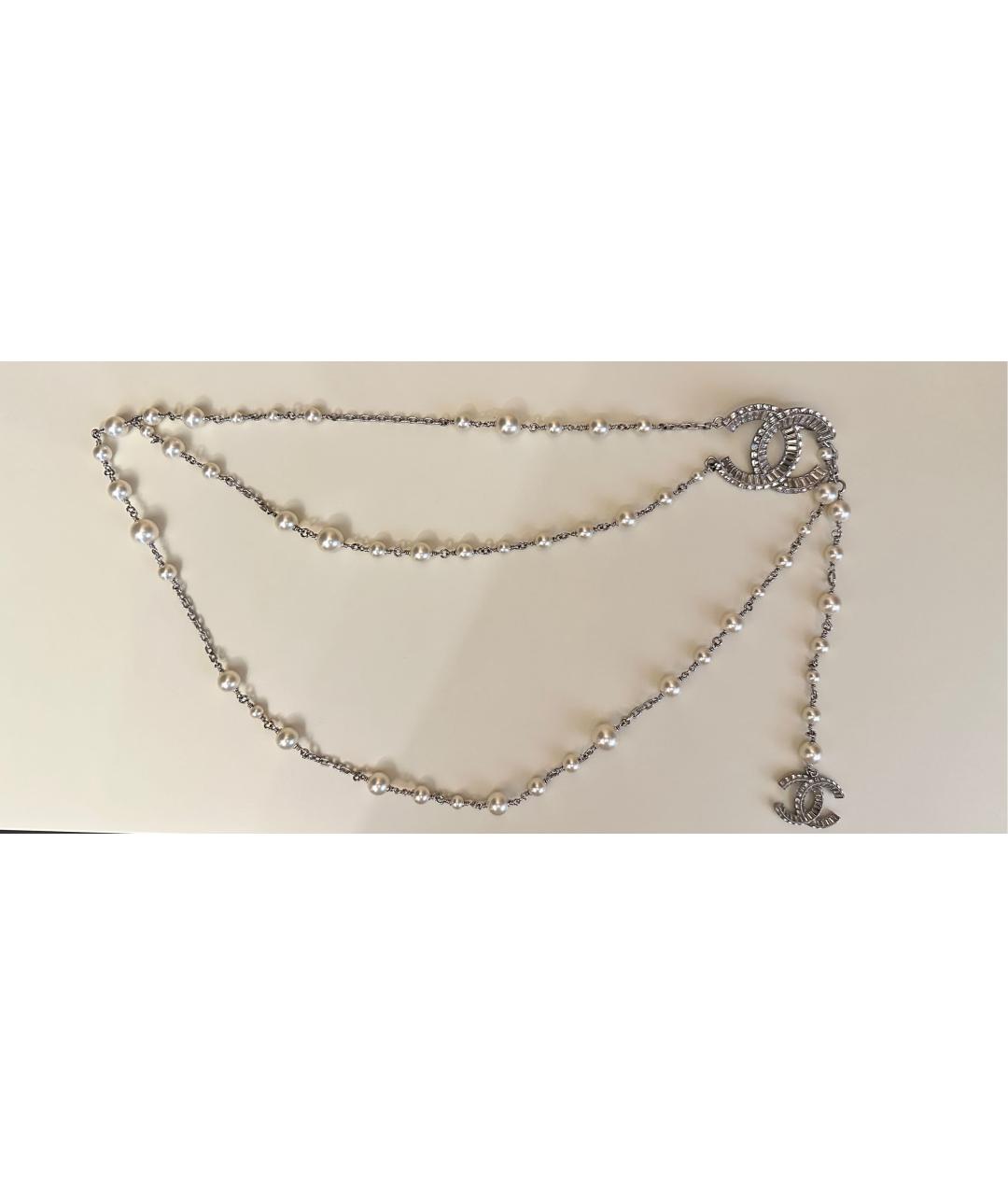 CHANEL Серебрянный ремень, фото 8