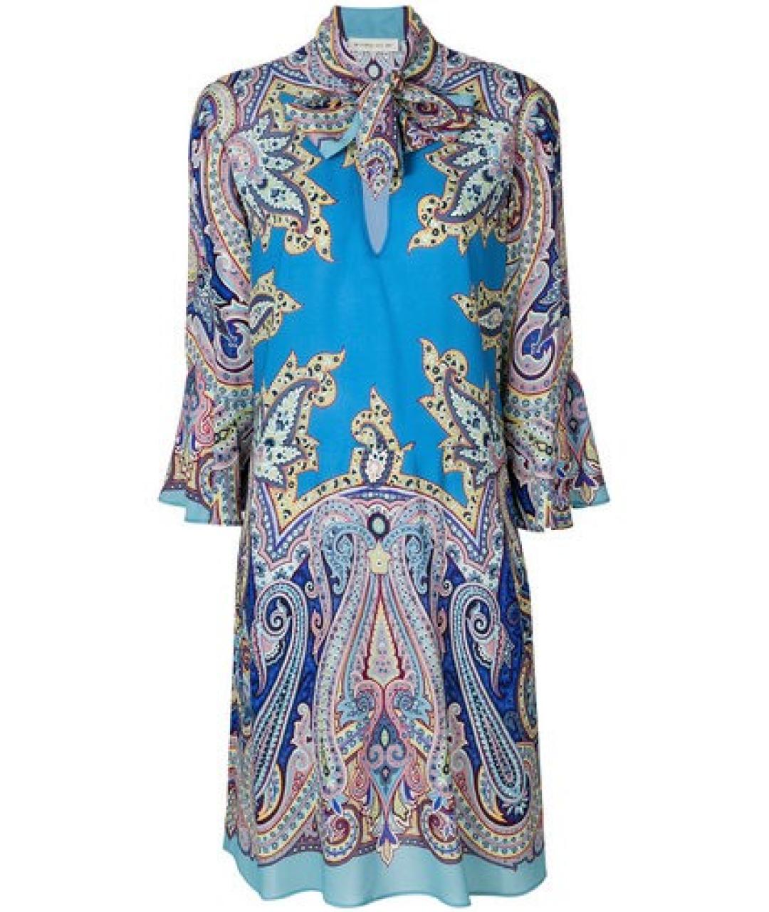 ETRO Мульти вискозное повседневное платье, фото 1