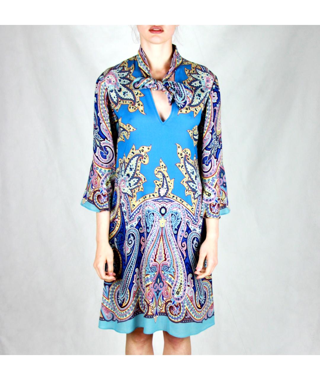 ETRO Мульти вискозное повседневное платье, фото 2