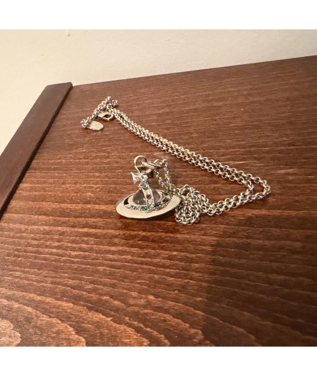 VIVIENNE WESTWOOD Серебряная подвеска, фото 4