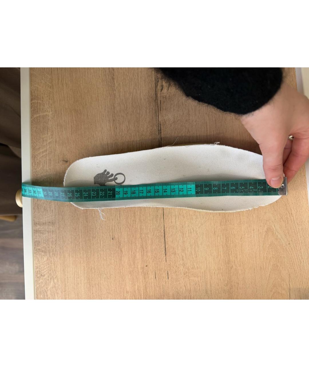 OFF-WHITE Бежевые замшевые кроссовки, фото 8