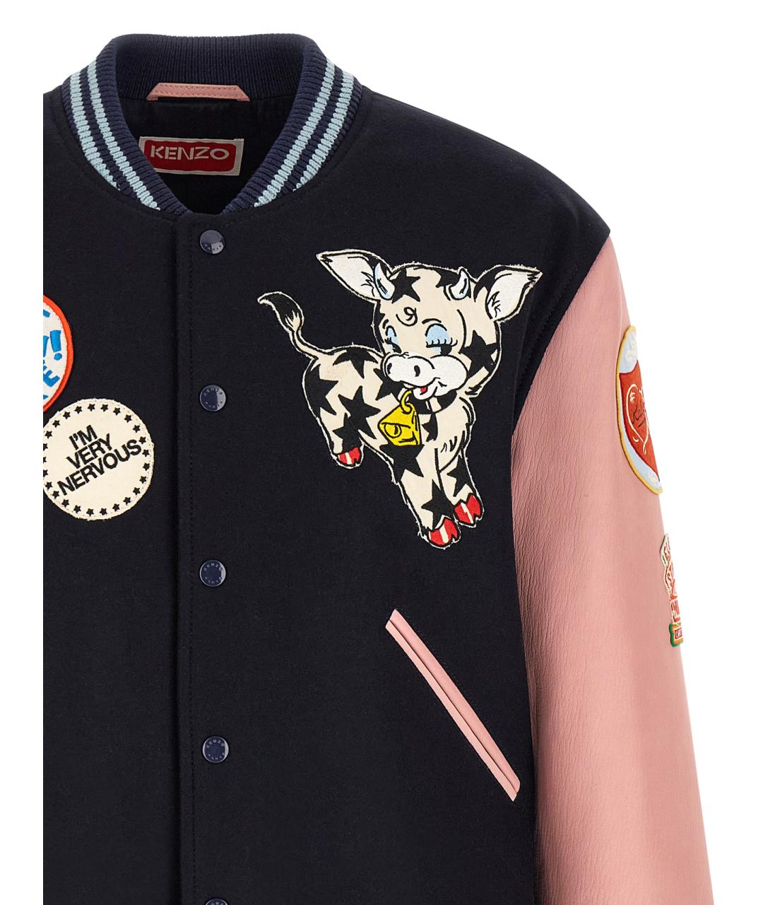 KENZO Мульти шерстяная куртка, фото 3