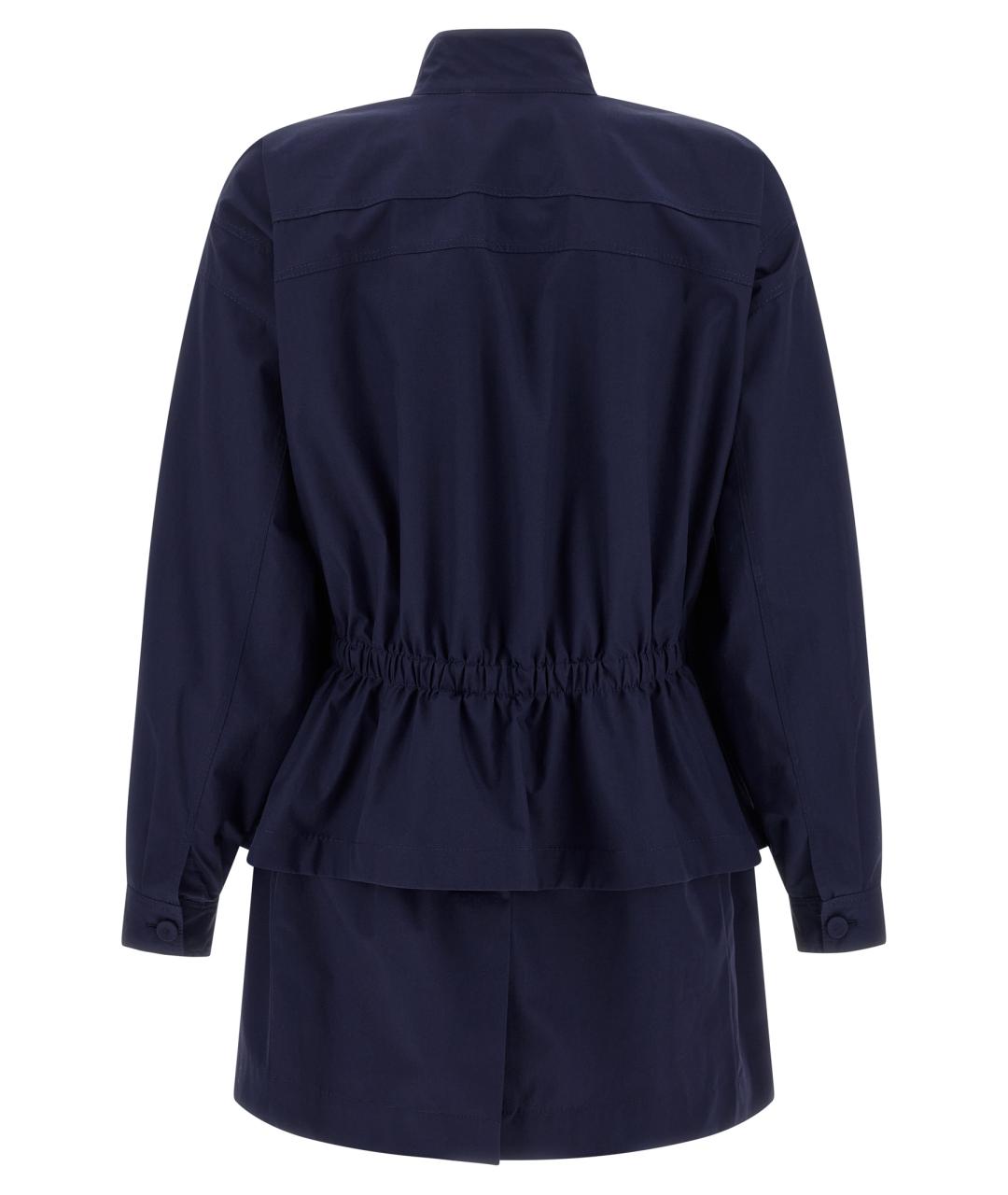 FENDI Синяя хлопковая парка, фото 2