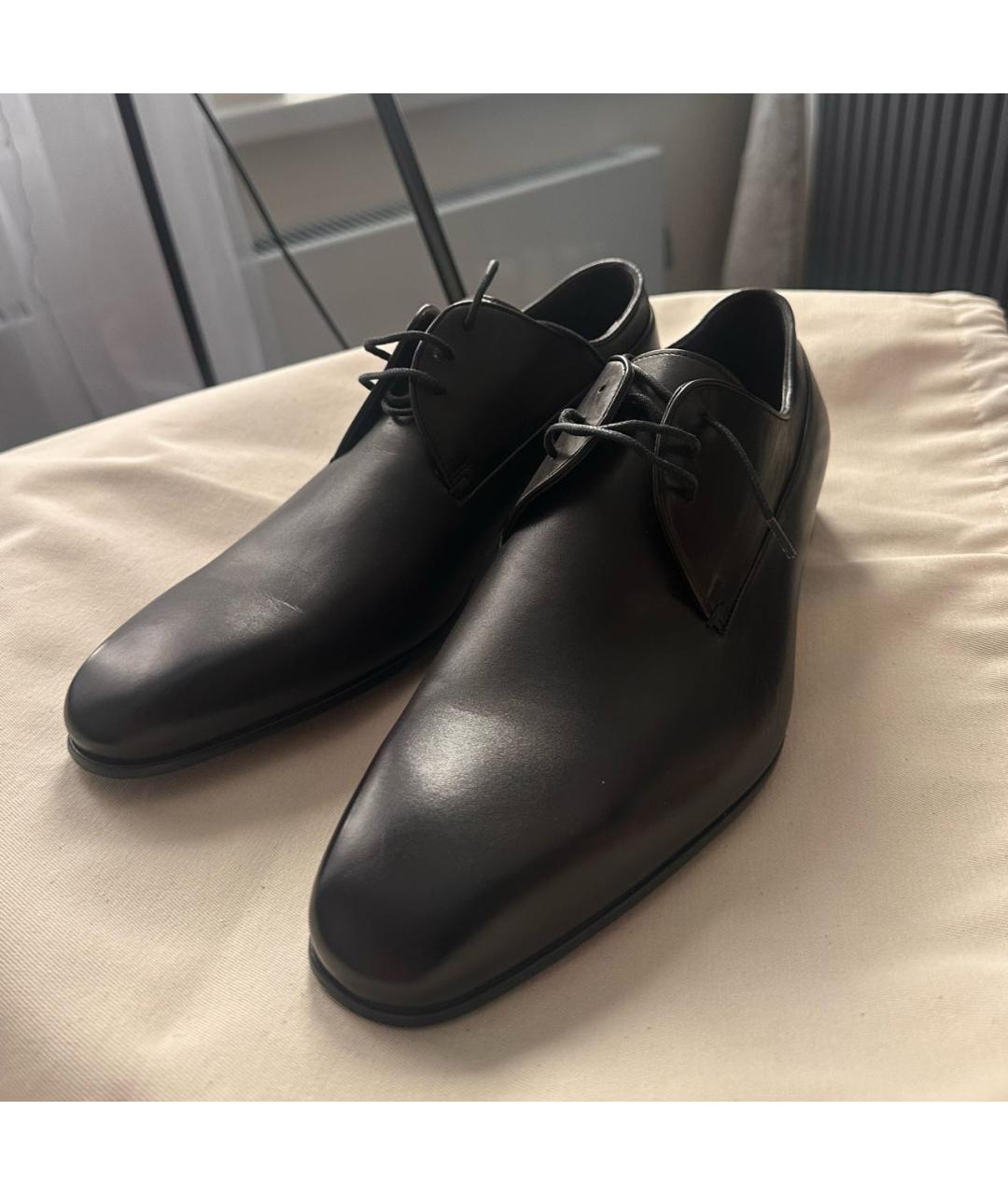 GUCCI Коричневые кожаные туфли, фото 5