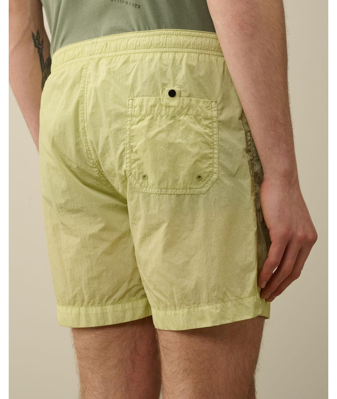 CP COMPANY Желтые шорты, фото 4