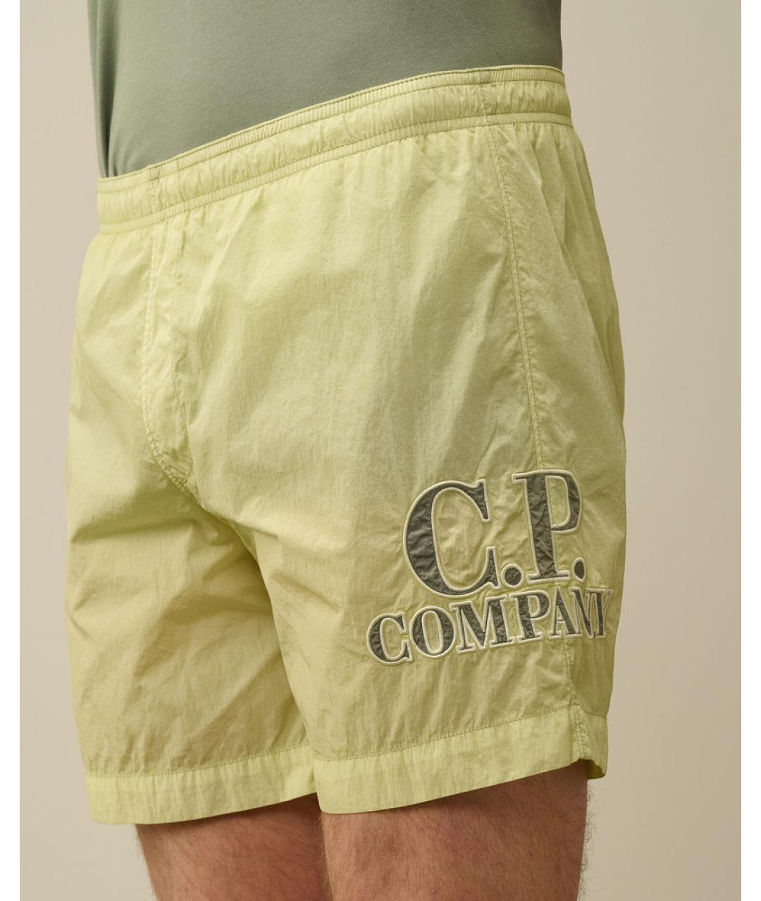 CP COMPANY Желтые шорты, фото 5