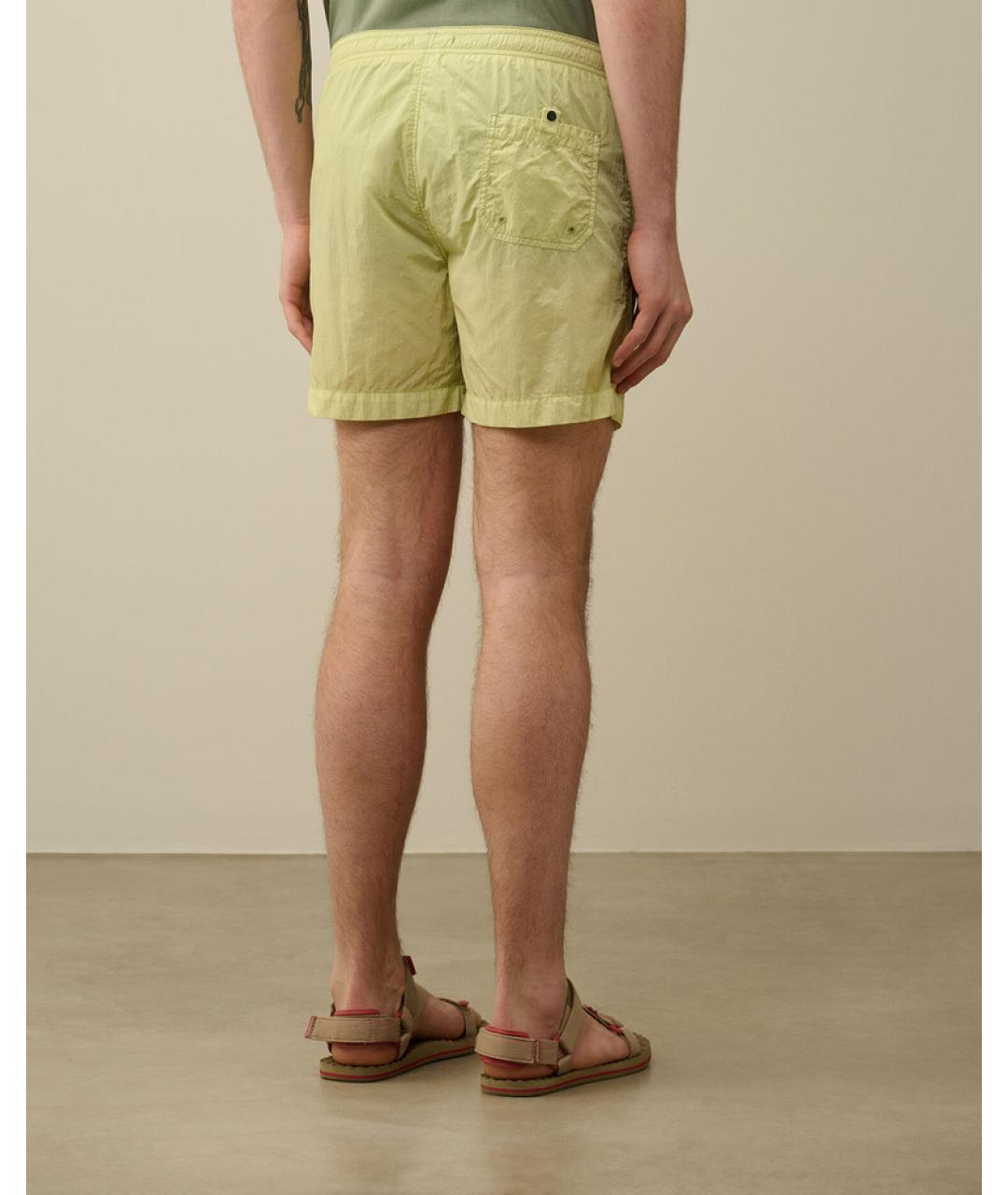 CP COMPANY Желтые шорты, фото 3