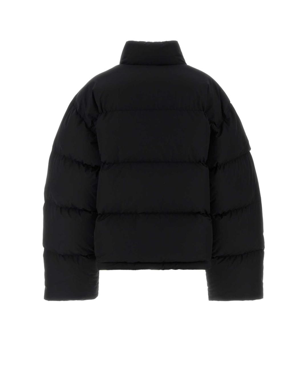 BALENCIAGA Черный хлопковый пуховик, фото 2