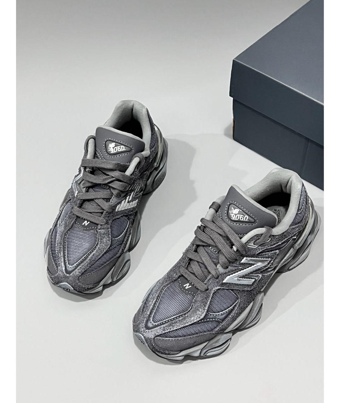 NEW BALANCE Антрацитовые текстильные кроссовки, фото 5