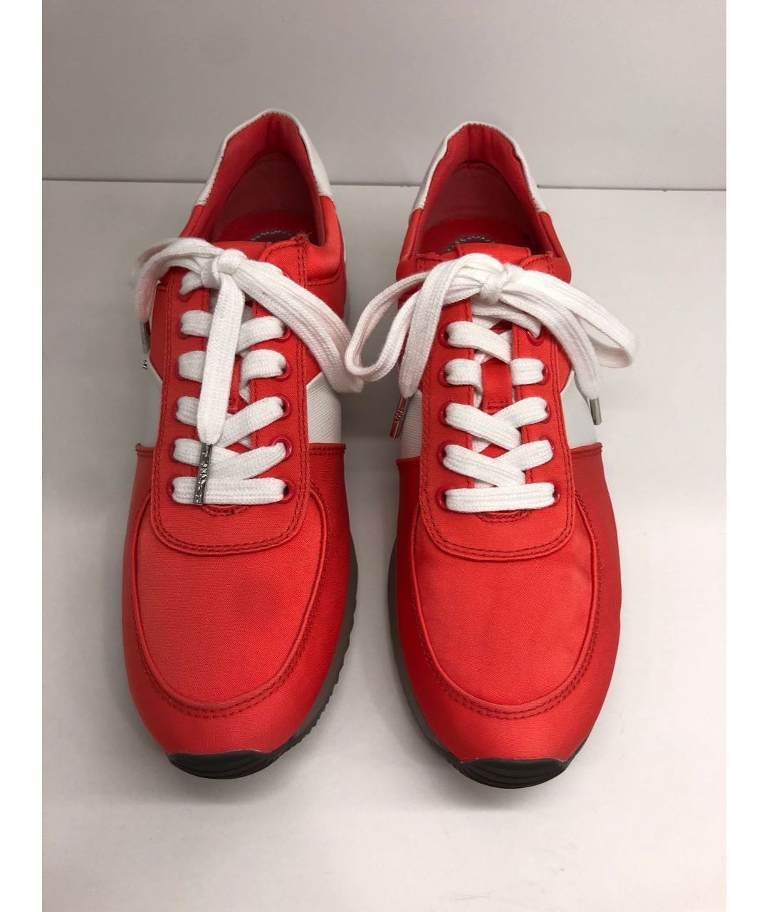 MICHAEL KORS Красные текстильные кроссовки, фото 2
