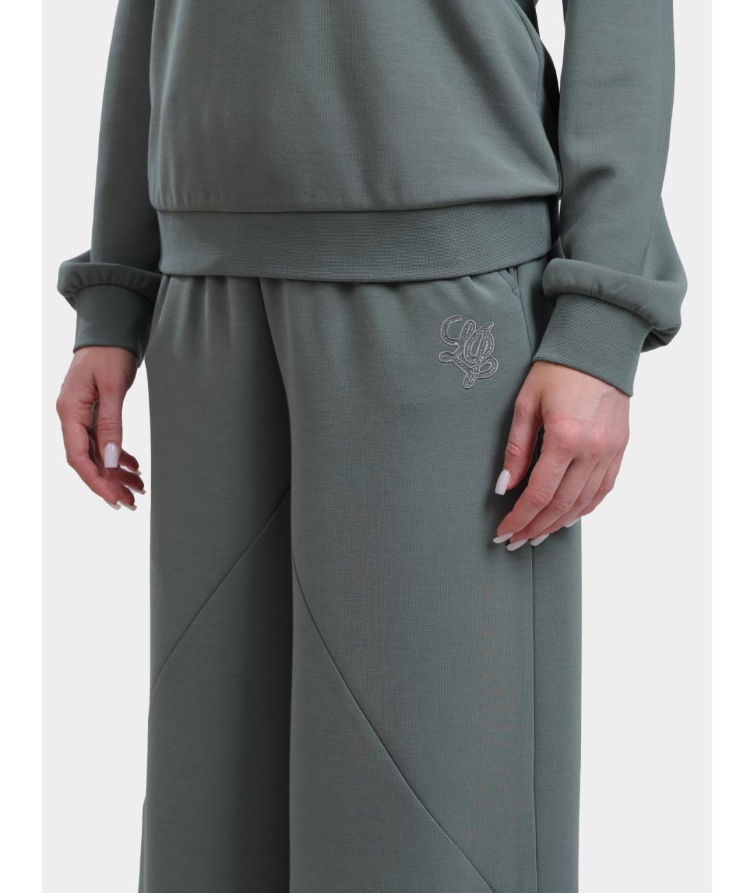 LIU JO Бирюзовые спортивные брюки и шорты, фото 3